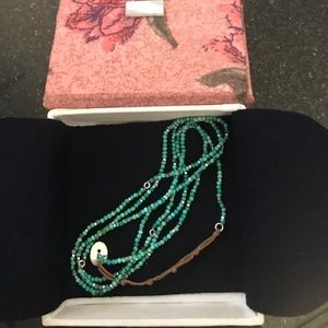 Chan Luu turquoise wrap bracelet NEW